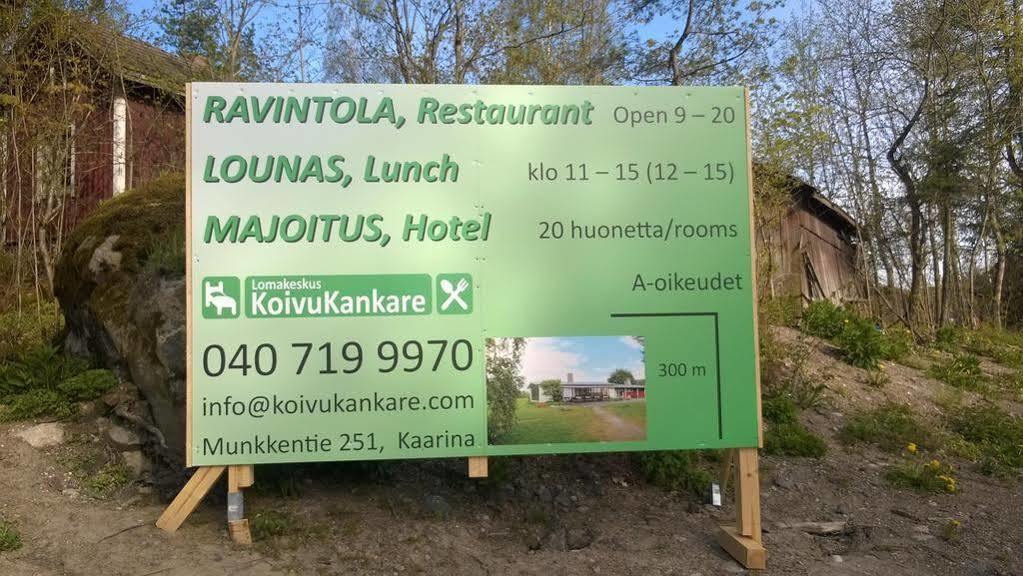 Lomakeskus Koivukankare カーリナ エクステリア 写真